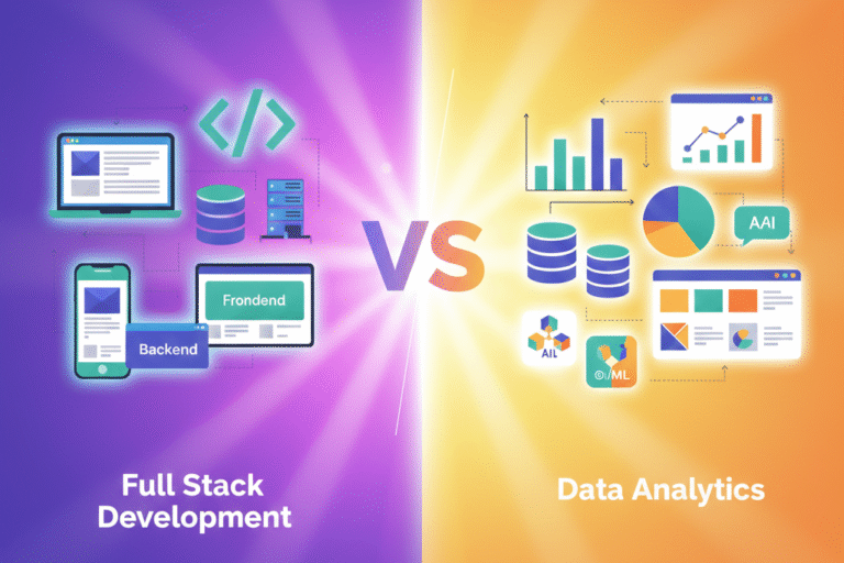 Full Stack Development vs Data Analytics: Which Career Is Right for You?