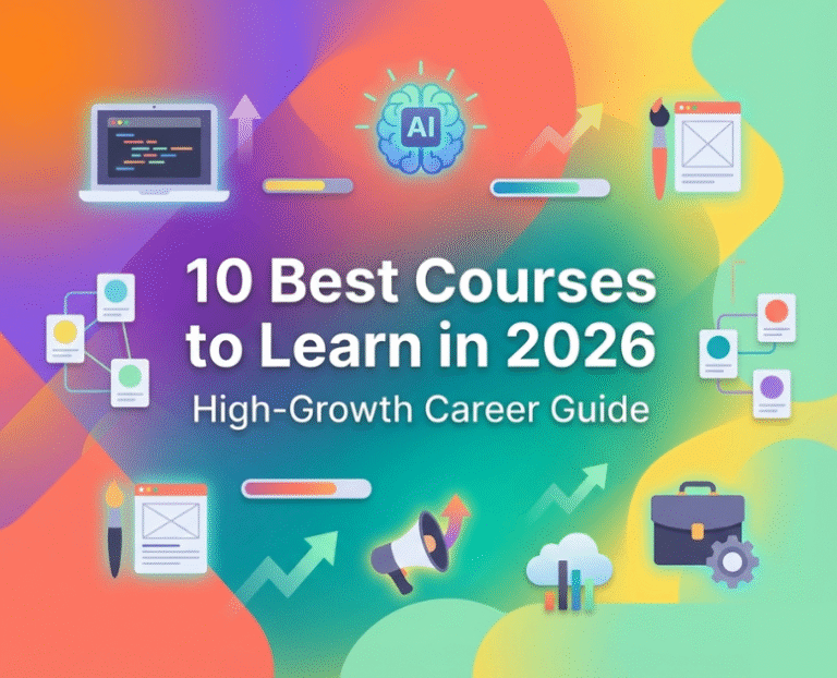 10 Best Courses to Learn in 2026 for a High-Growth Career (Complete Guide)