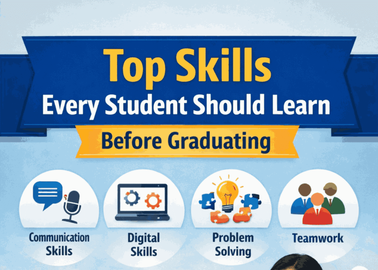 Top Skills Every Student Should Learn Before Graduating