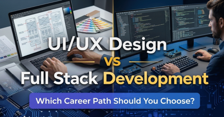 UI/UX Design vs Full Stack Development